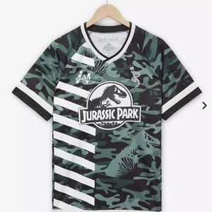 Jurassic Park Unisex Camouflage T-Shirt